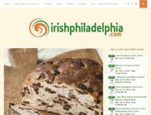 Tablet Screenshot of irishphiladelphia.com